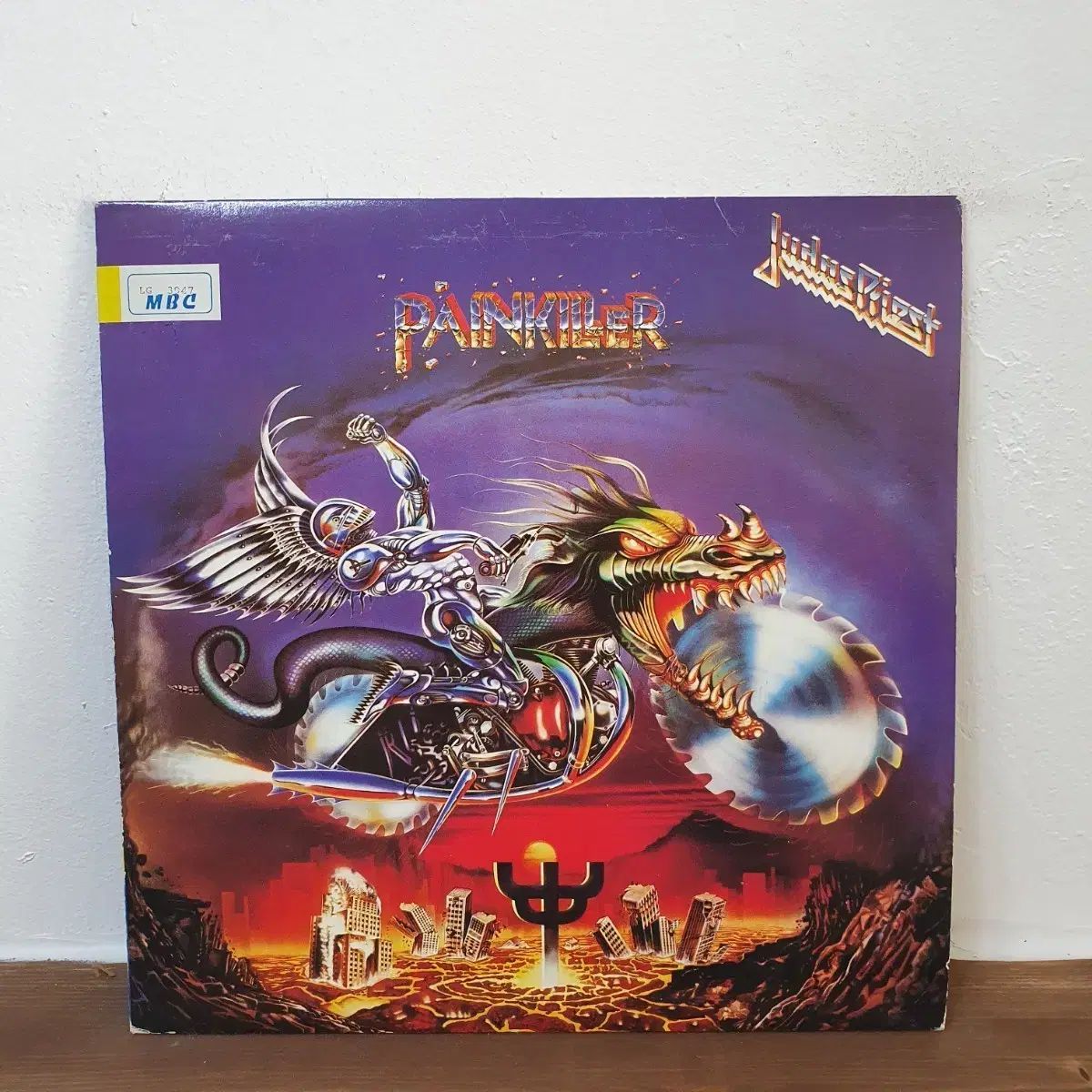 ジューダス プリースト JUDAS PRIEST LP 1990 ゾーン化