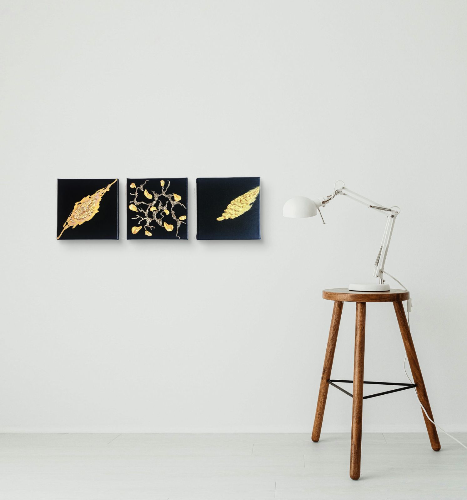 ビッグバンⅠ/ BigBangⅠ - テクスチャーアート キャンバス 18×18㎝ S0