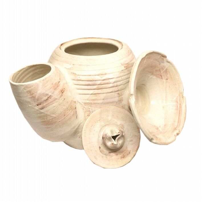 美品】煎茶道具 南部鉄器 盛栄堂造 カラー急須 若草色 南部鉄瓶 菊紋様