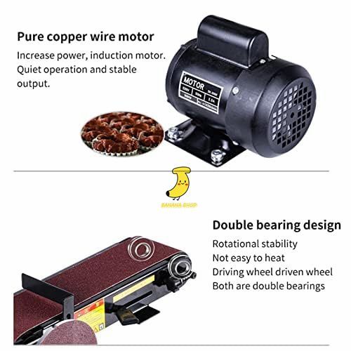 ディスクサンダー 500W多機能ベルト 4インチx 36インチベルト＆6インチディスクサンダー木工用サンディング用ミニ電動研磨機グラインダー DIY装飾 HRDEVELOPMENT_JP