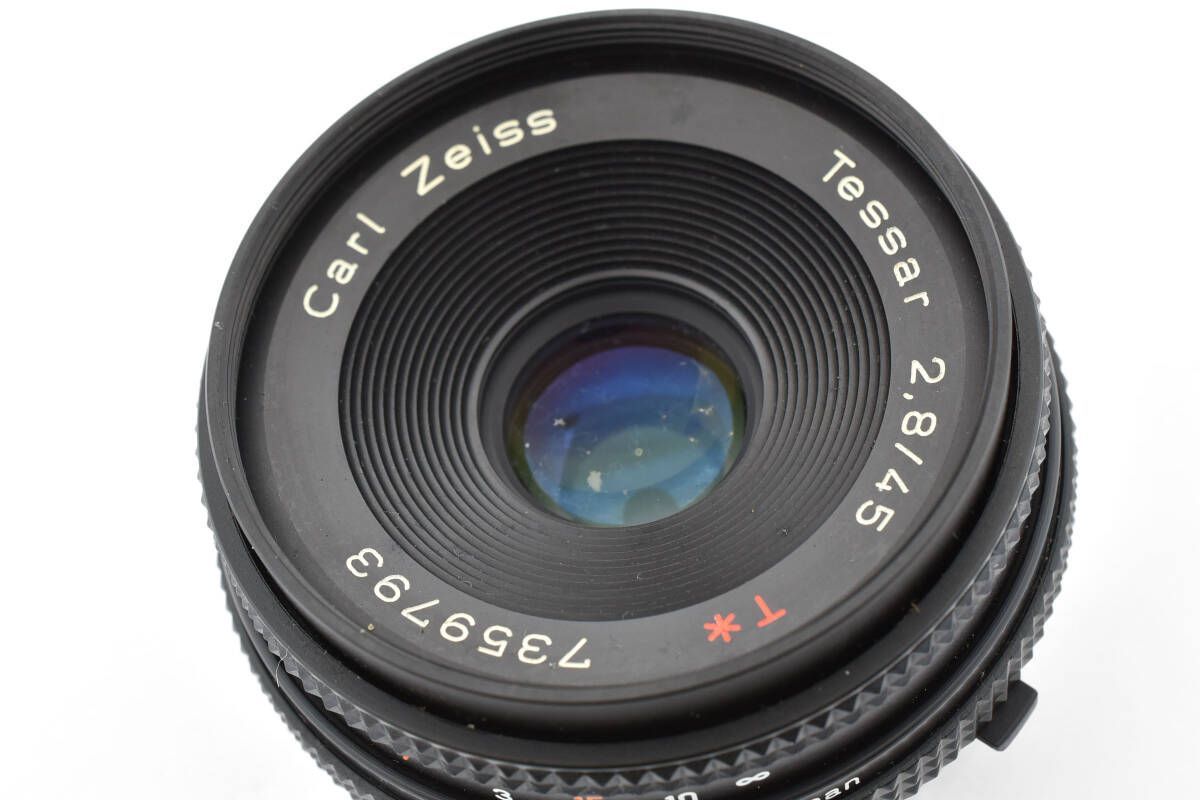 大特価♪コンタックステッサー45mm f2.8 MMJ ☆良品☆ コンタックス