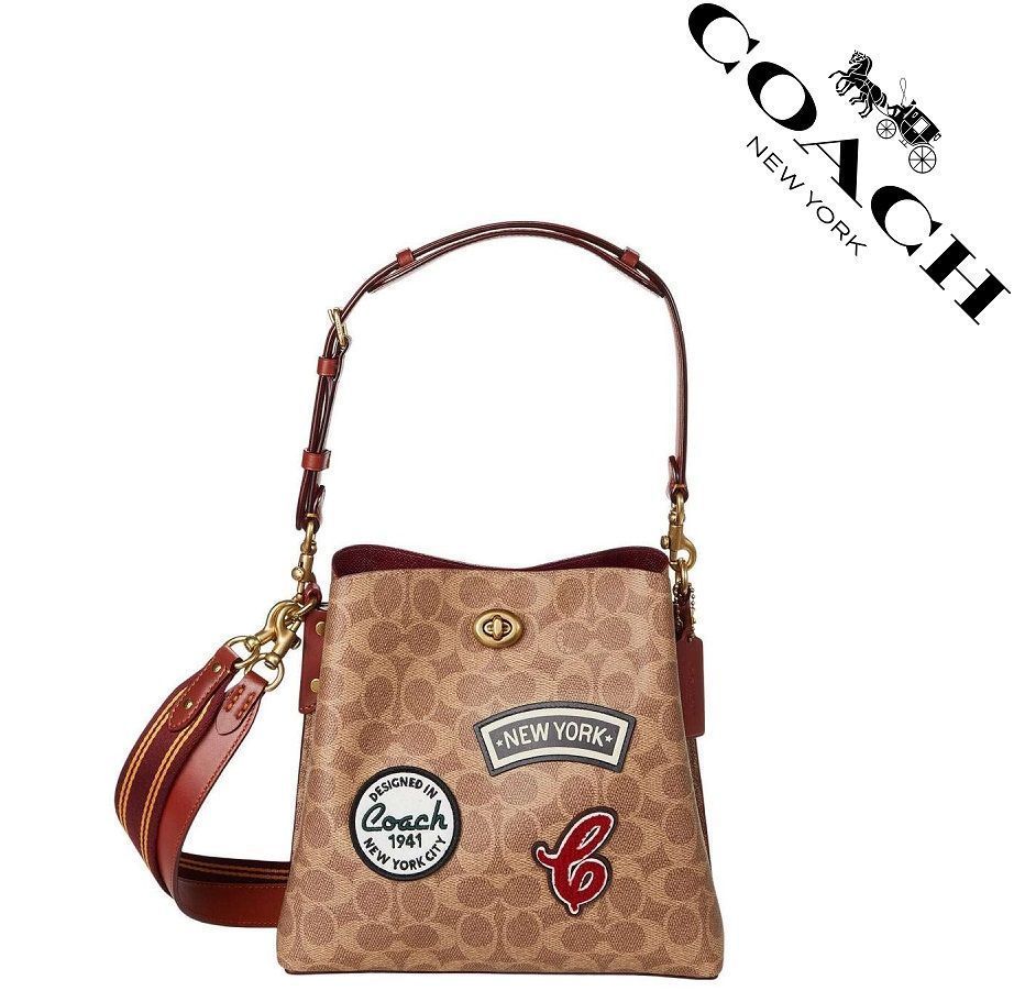 COACH コーチバッグ C6868 ラグジュアリー Coach Willow ウィロー バケットバッグ ショルダーバッグ シグネチャー  カラーブロック ハンドバッグ 斜めがけバッグ アウトレット品 新品未使用 - メルカリ