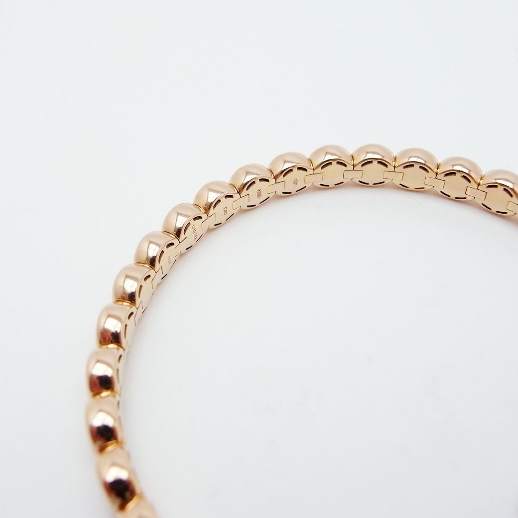 〖美品〗10Kダイヤモンドバングル ケイテン EZコレクション ダイヤモンド バングル 0.28ct 約18.5