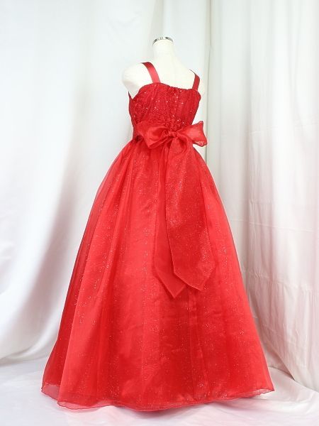 ゆめりすと パルヴェーヌv5 レッド 155 １着 ピアノバイオリン演奏会子供ドレス STEELWINDOWSANDDOORS_COM