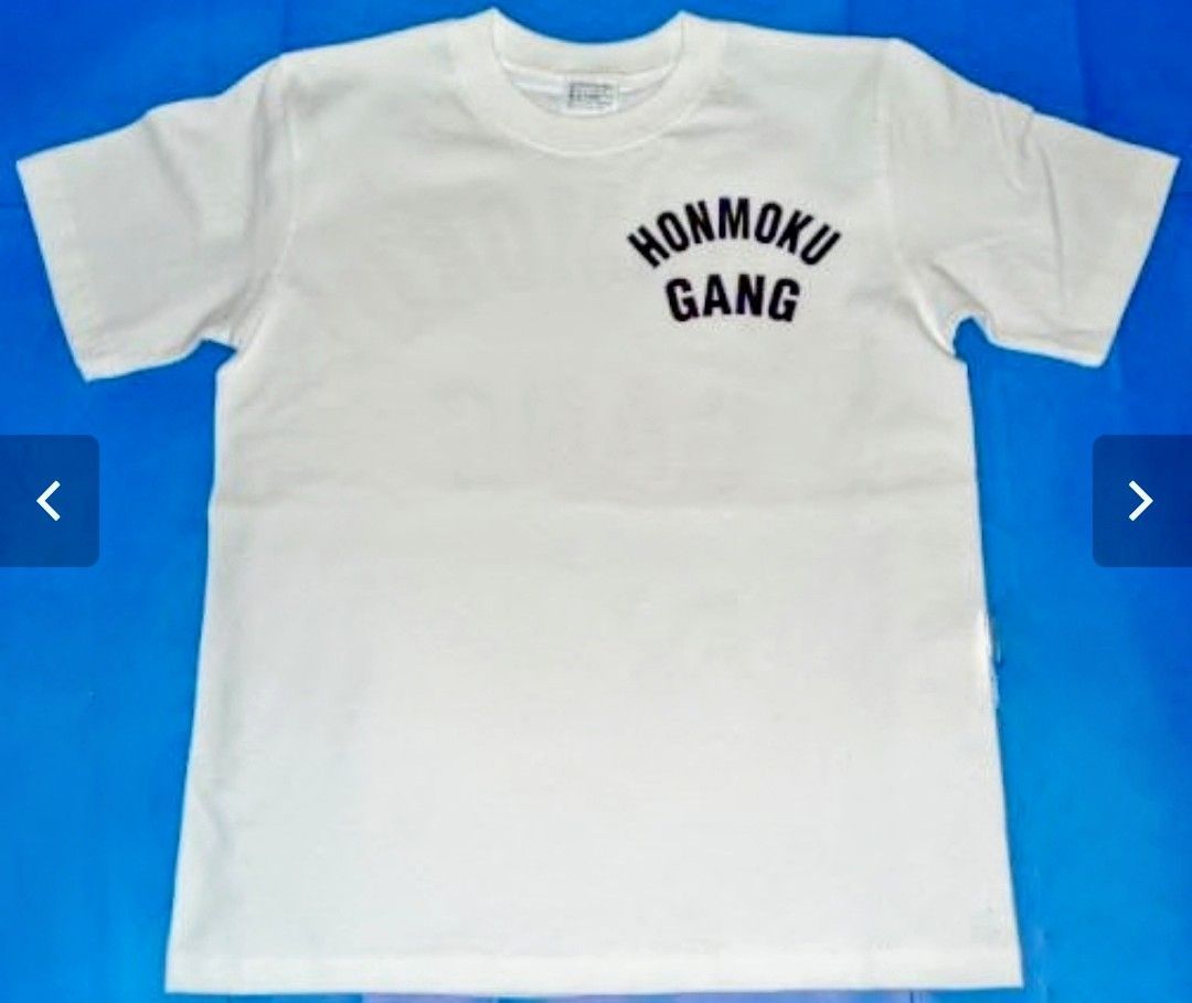 ベイシティ刑事 HONMOKU GANG 小池 定番 Tシャツ 白 藤竜也 - メルカリ