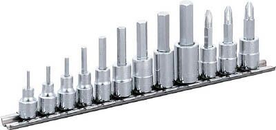 在りし日の TONE 前田金属工業 トネ ヘキサゴンソケットセット ホルダー付 HH212 希望