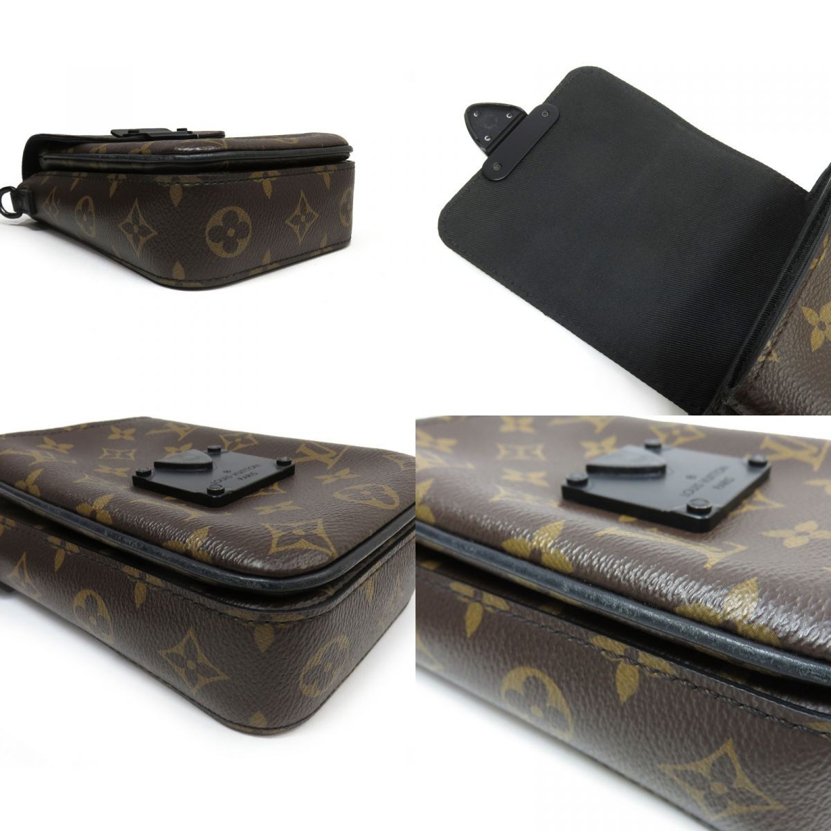 LOUIS VUITTON ルイヴィトン モノグラム・マカサー Sロック ヴェル