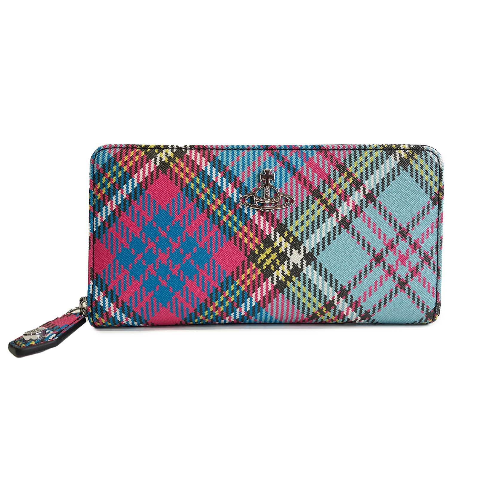 ヴィヴィアンウエストウッド 長財布  ラウンドファスナー 51050023 S000V O102 MACANDY TARTAN