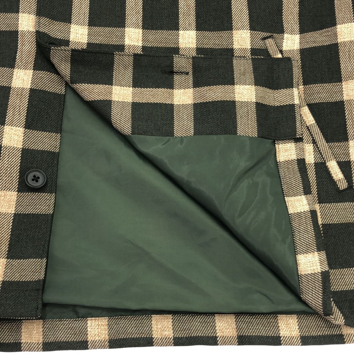 kolor カラー 24AW Outer Sax チェック柄シャツジャケット 24WCM