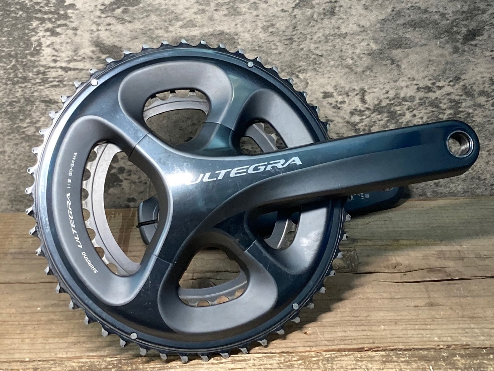 IY959 シマノ SHIMANO アルテグラ ULTEGRA FC-6800 クランクセット 170mm 50|34T