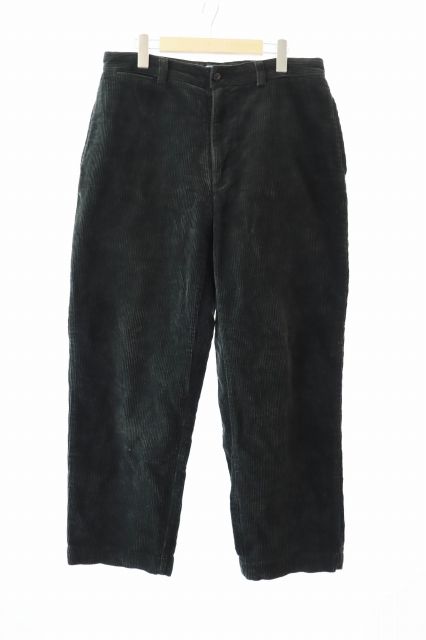 ラルフローレン RALPH LAUREN POLO ポロ 太畝 コーデュロイ パンツ 黒 ブラック ブランド古着ベクトル ●250514