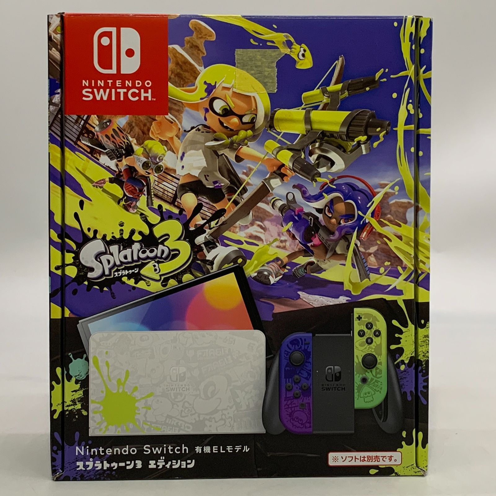 Switch本体 Nintendo Switch本体 有機ELモデル スプラトゥーン3 エディション
