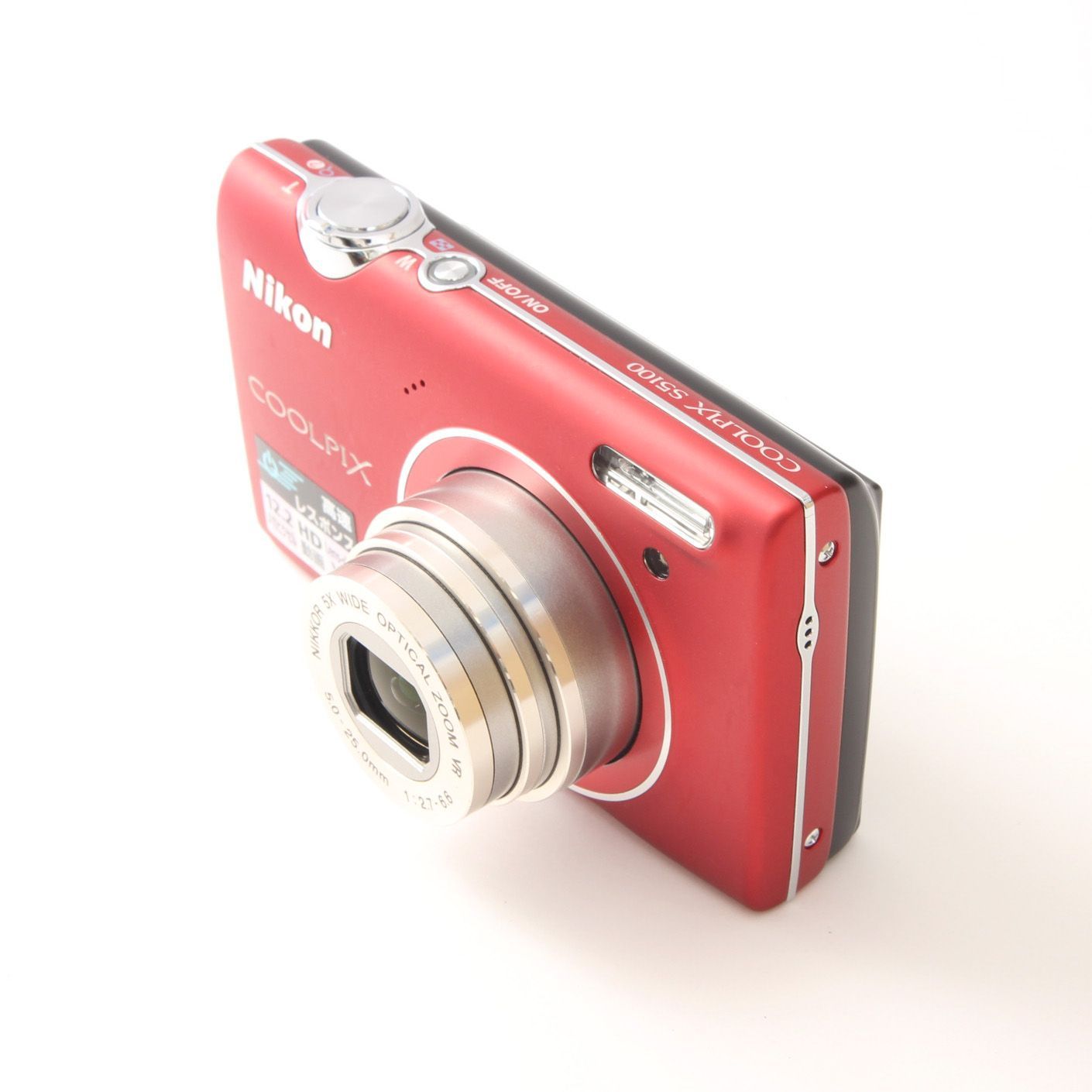 Nikon COOLPIX S5100 レッド デジカメ 【公式通販】