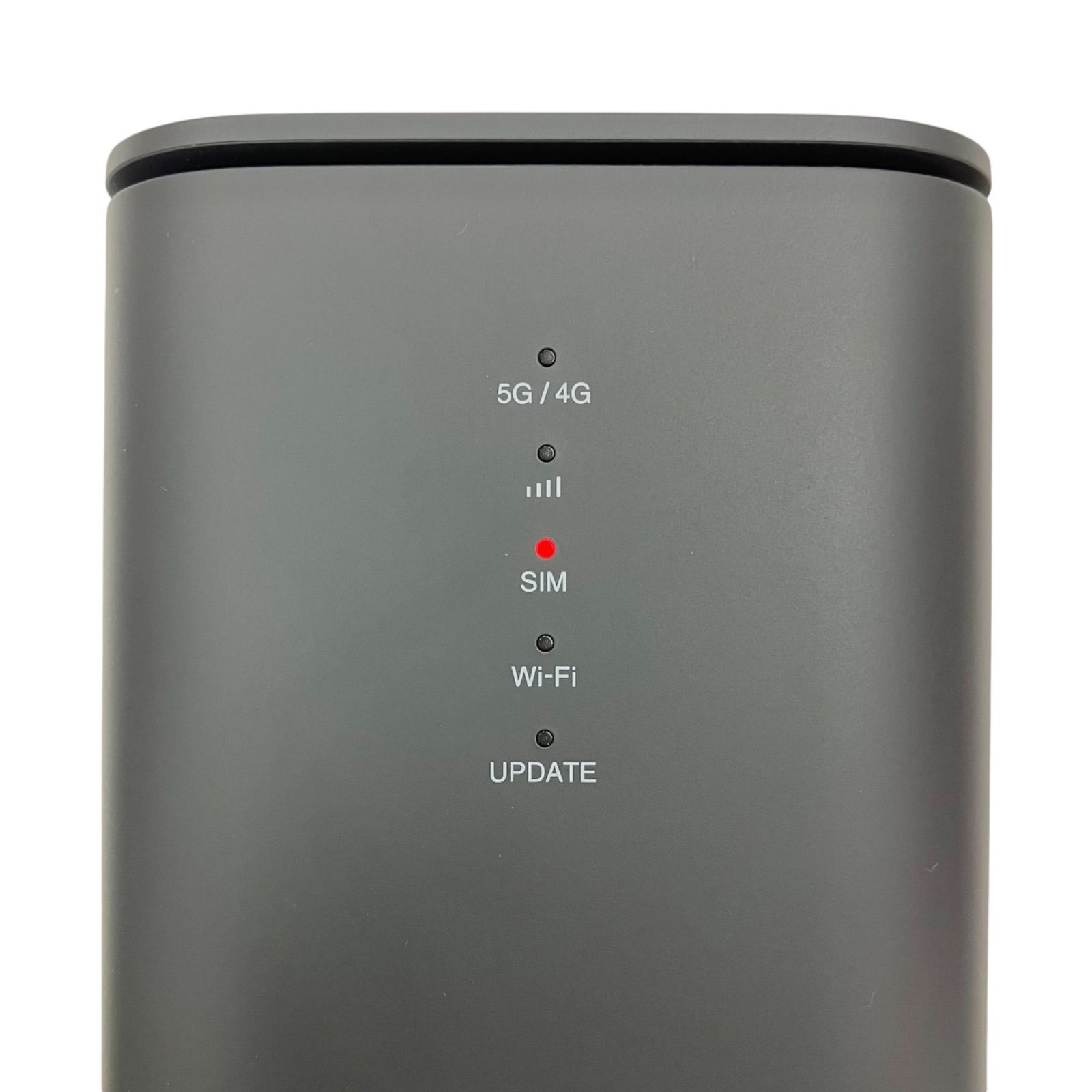 【数回使用のみ美品⭐️ホームWi-Fi】 SHARP docomo home 5G HR02     ダークグレー　 ワンオーナーユーズド品　 （AYA） 024092405000WTN