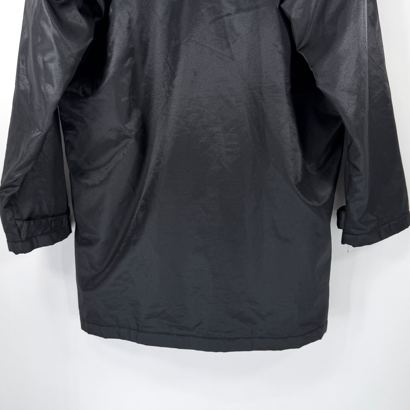 svolme スボルメ 水玉総柄 バックプリント ベンチコート ダウンコート