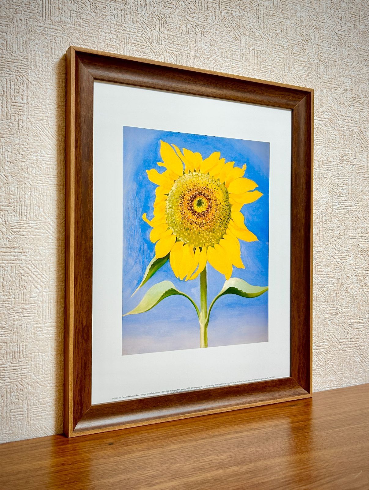 新品☆額縁付アートポスター☆ジョージア・オキーフ☆O'Keeffe