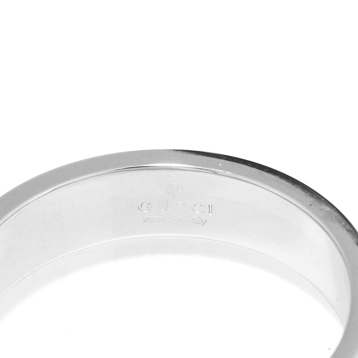 グッチ アイコンリング 指輪 K18 9号 GUCCI 中古 プレラブド 返品OK  