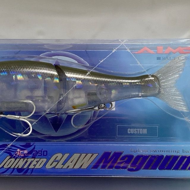 GAN CRAFT - GAN CRAFT/ガンクラフト 鮎邪JOINTED CLAW230 MAGNUM TYPE-S 鮎邪ジョインテッドクロー230マグナム タイプ-S/カラー:#AI-08 クリアボラ【85606-007】 ガンクラフト 鮎邪ジョインテッドクローマグナム 230（Type-S