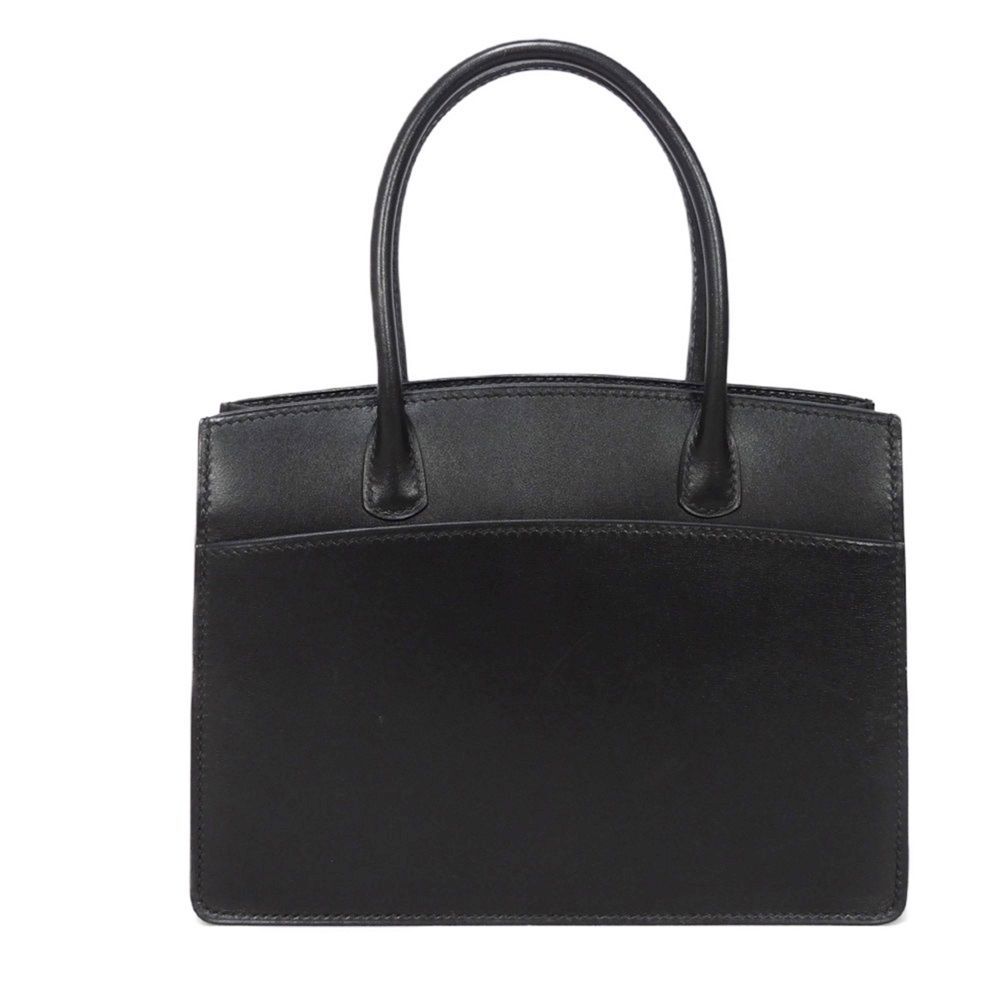 HERMES エルメス ホワイトバス TPM スムース ハンドバッグ ボックス 