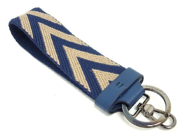 □新品□未使用□ BALLY バリー キャンバス キーホルダー キーリング