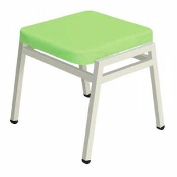 高田ベッド製作所 スタッキー 一人掛けチェアー ライムグリーン TB-1150