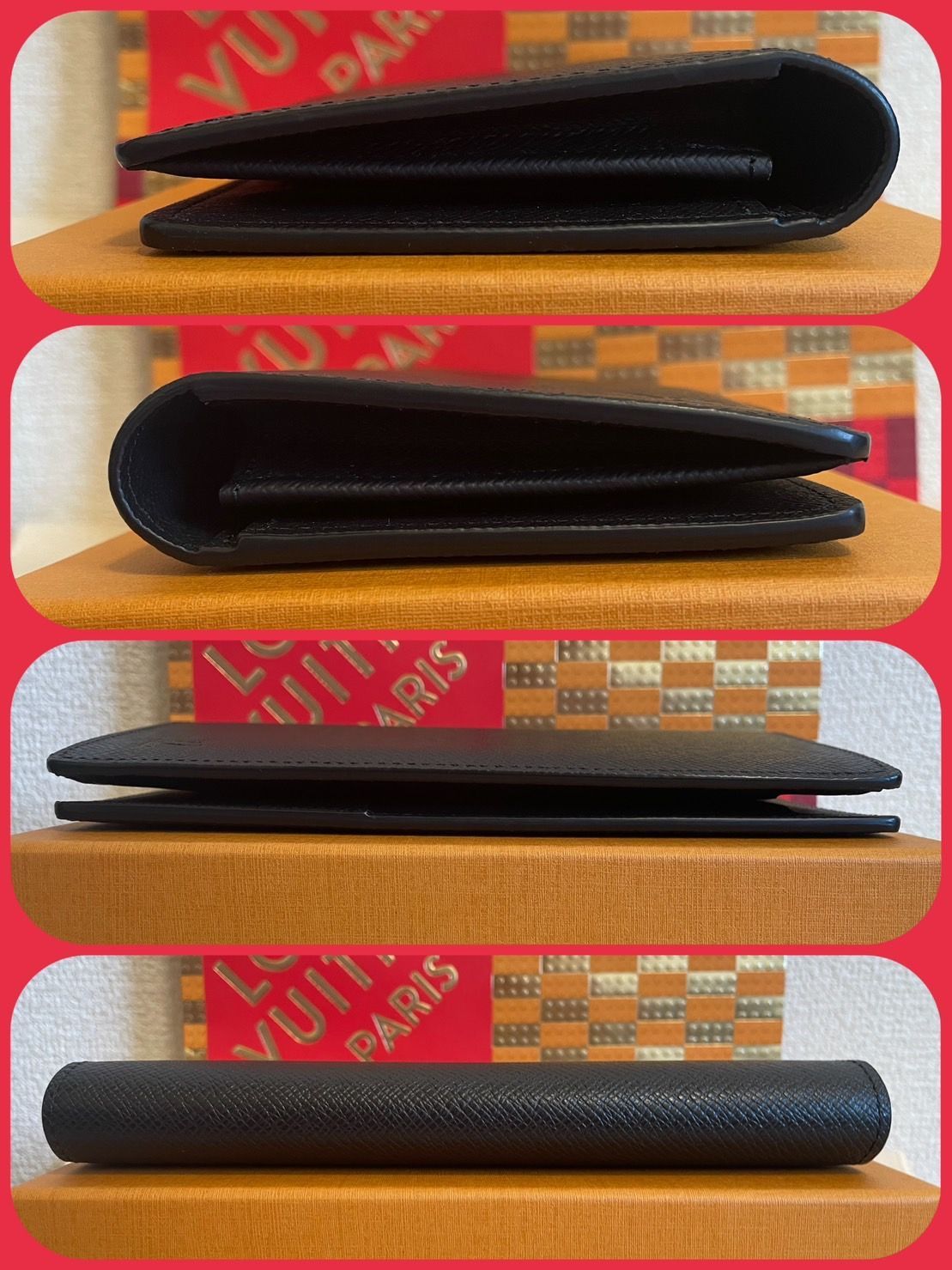 ほぼ新品】ICチップ ルイヴィトン タイガ ポルトフォイユ ブラザ 長