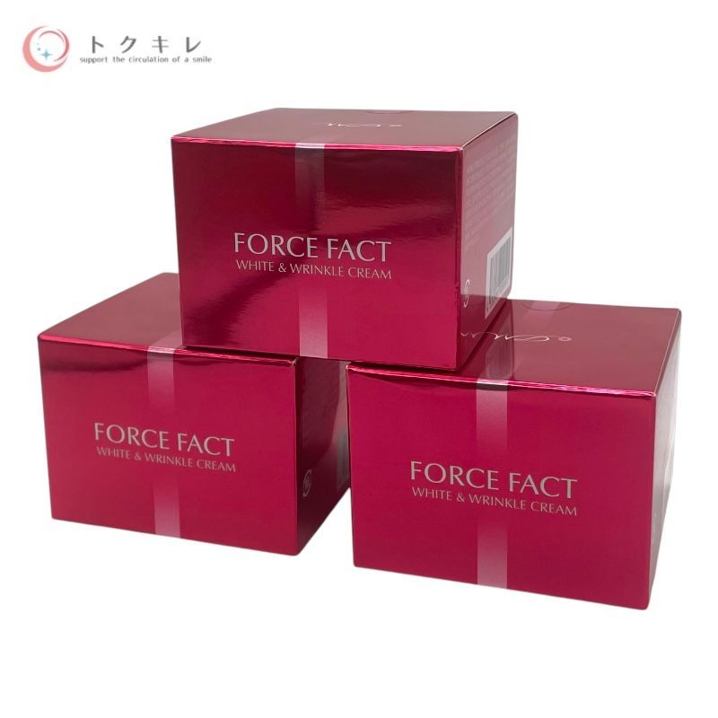 トクキレ ホワイトディアマンテ フォースファクト クリーム 40g×3個セット 薬用シワ改善＆美白ケア