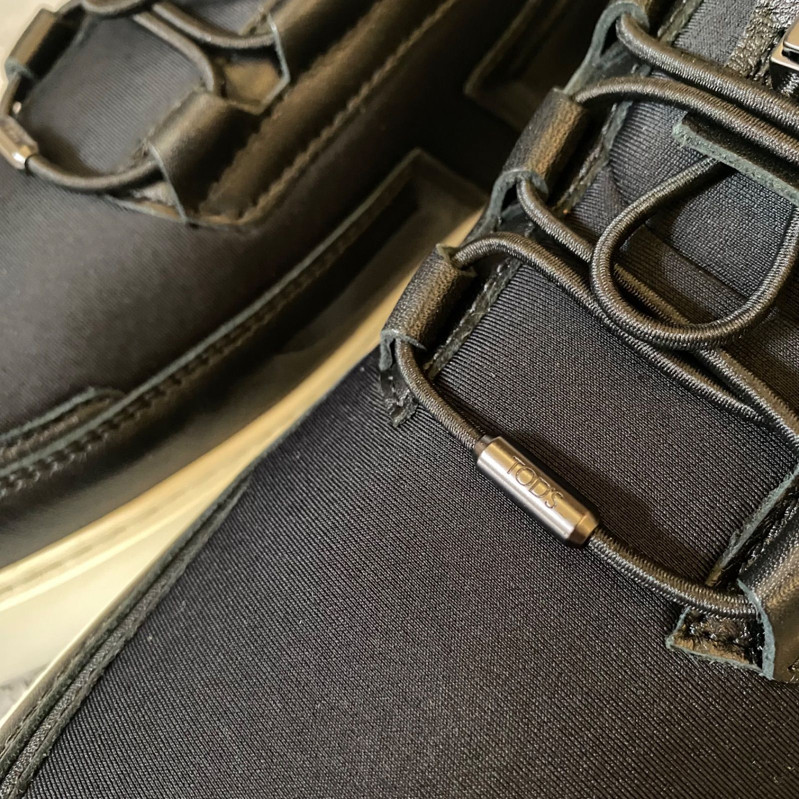 新品 TOD'S No_Code レザースニーカー ラグジュアリースニーカー