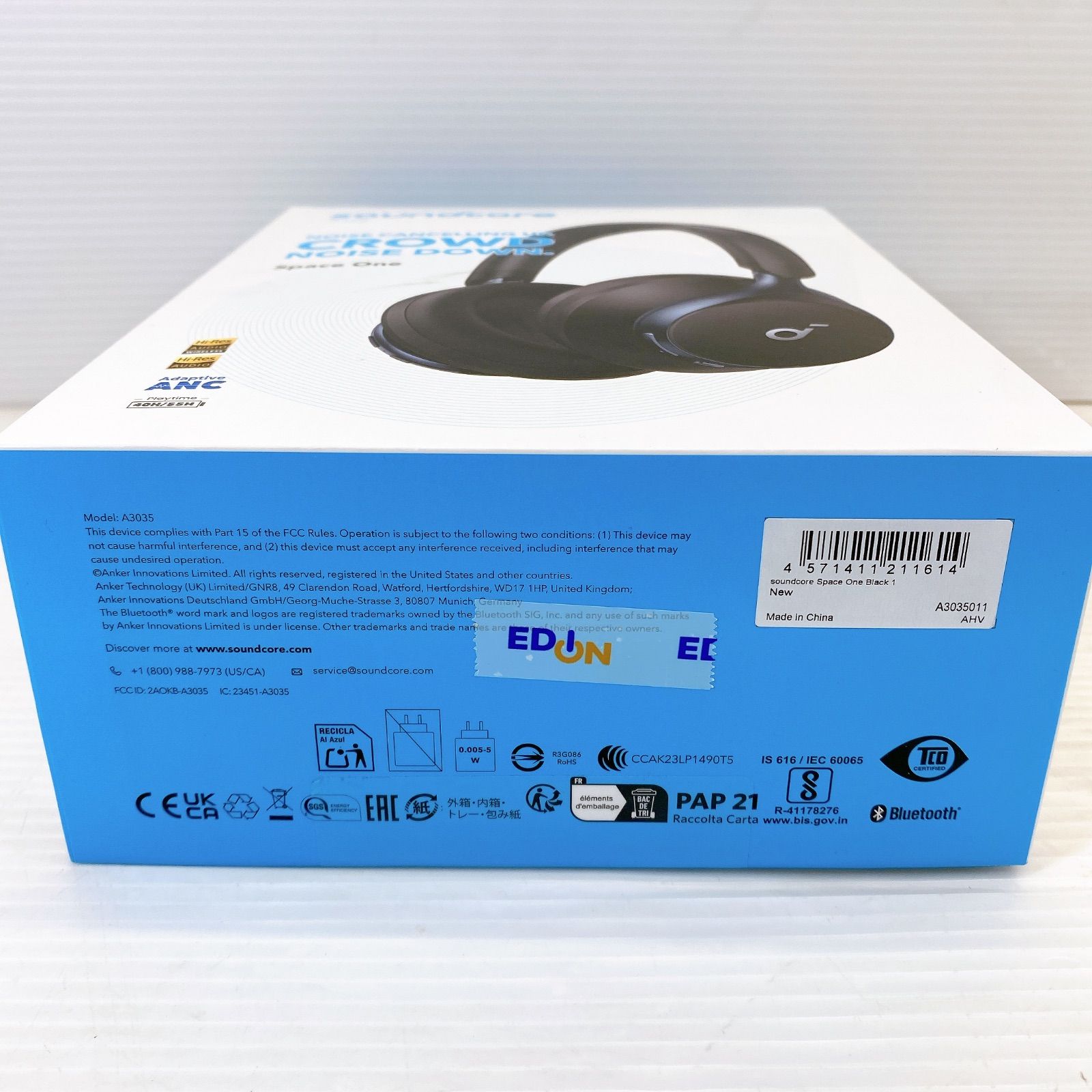 □Soundcore by ANKER SpaceOne ワイヤレスヘッドホン ノイキャン