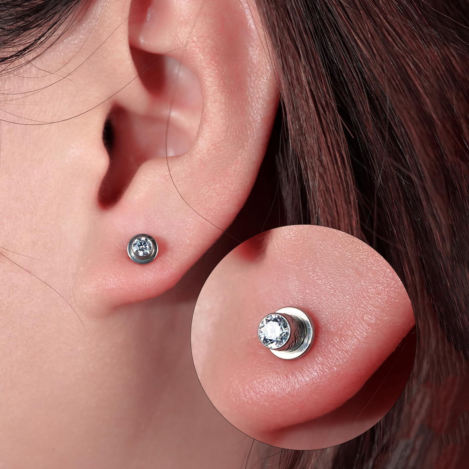 ♡ とも★さま ♡ チタンピアス Amazon.co.jp: Limerencia 純チタン ピアス 4ペア医療用ピアス