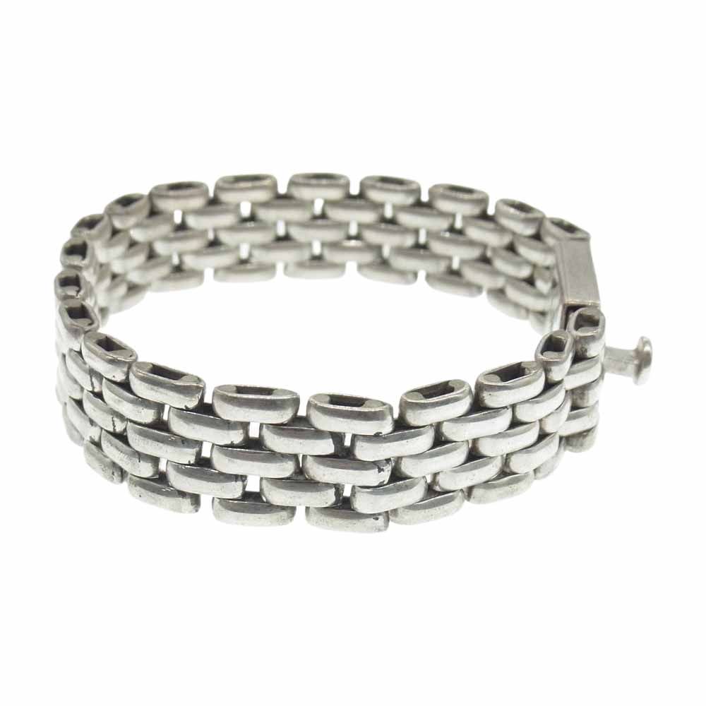 ラバー LAVER ブレスレット 5 LINK BAND リンク ブレスレット シルバー