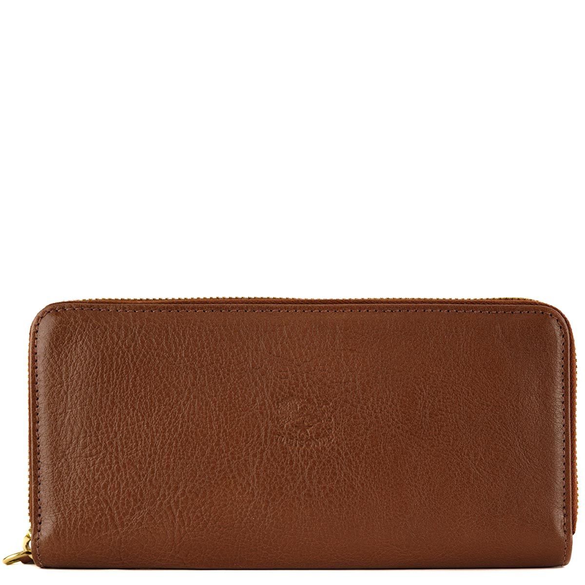 IL BISONTE 長財布 SZW046 PV0005 CLASSIC ZIP AROUND WALLET