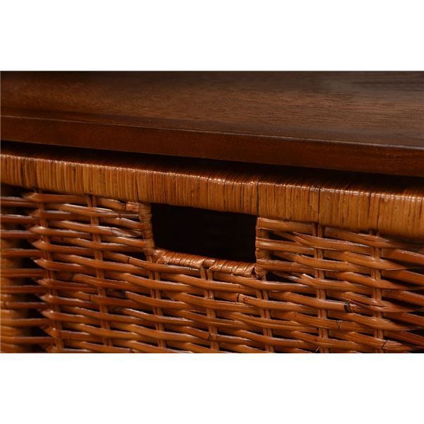 約幅37×奥行27.5×高さ88cm マホガニー