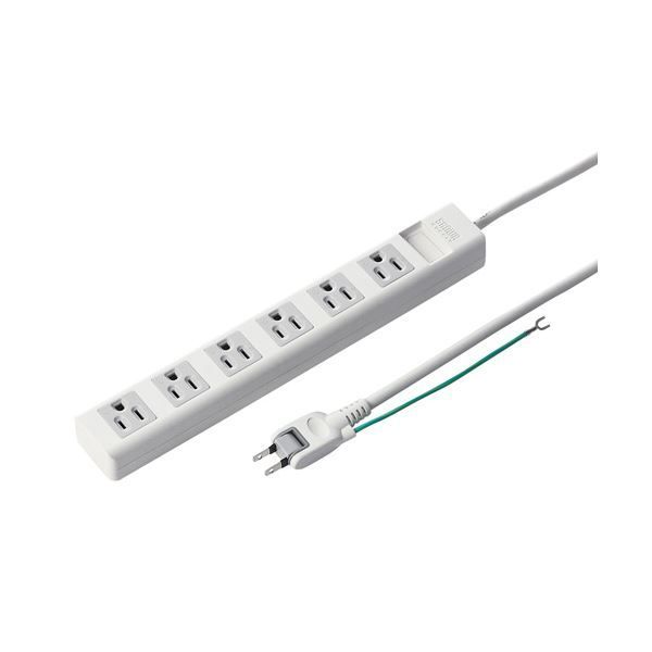 (まとめ)サンワサプライ 電源タップ TAP-N3625MGN