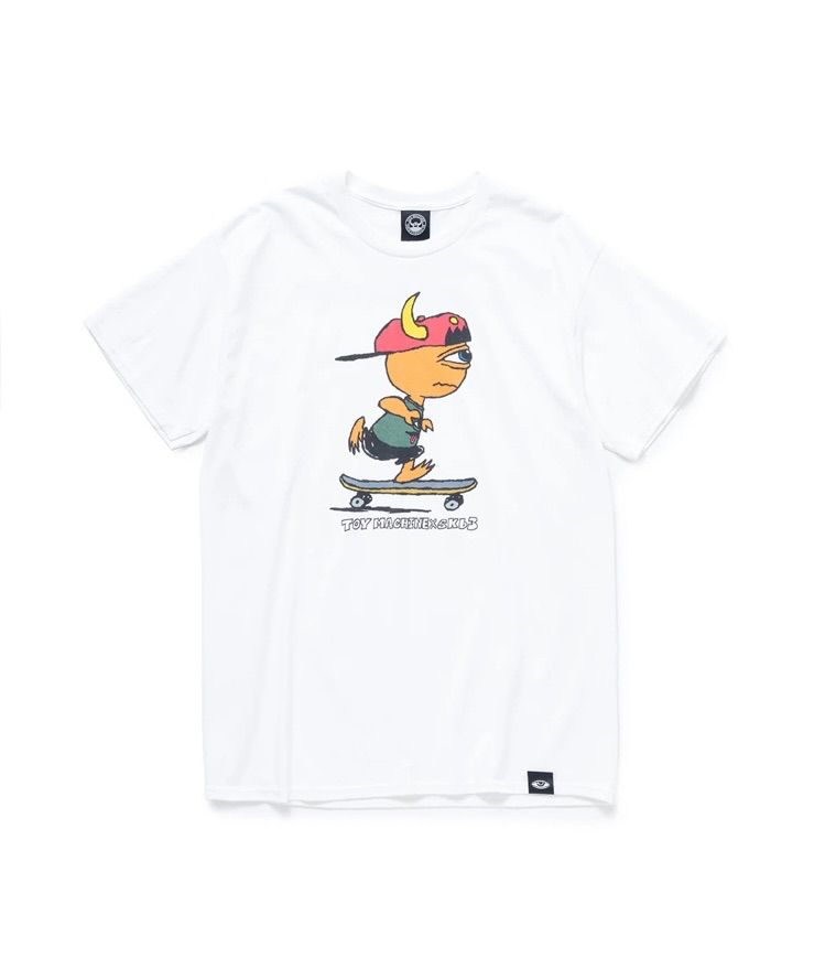 TOY MACHINE  トイマシーン　STMSDST1  SKB3 COLLAB.SECT CRUISING Tシャツ WHITE  XLサイズ　 スケーター　スケートボード　新品