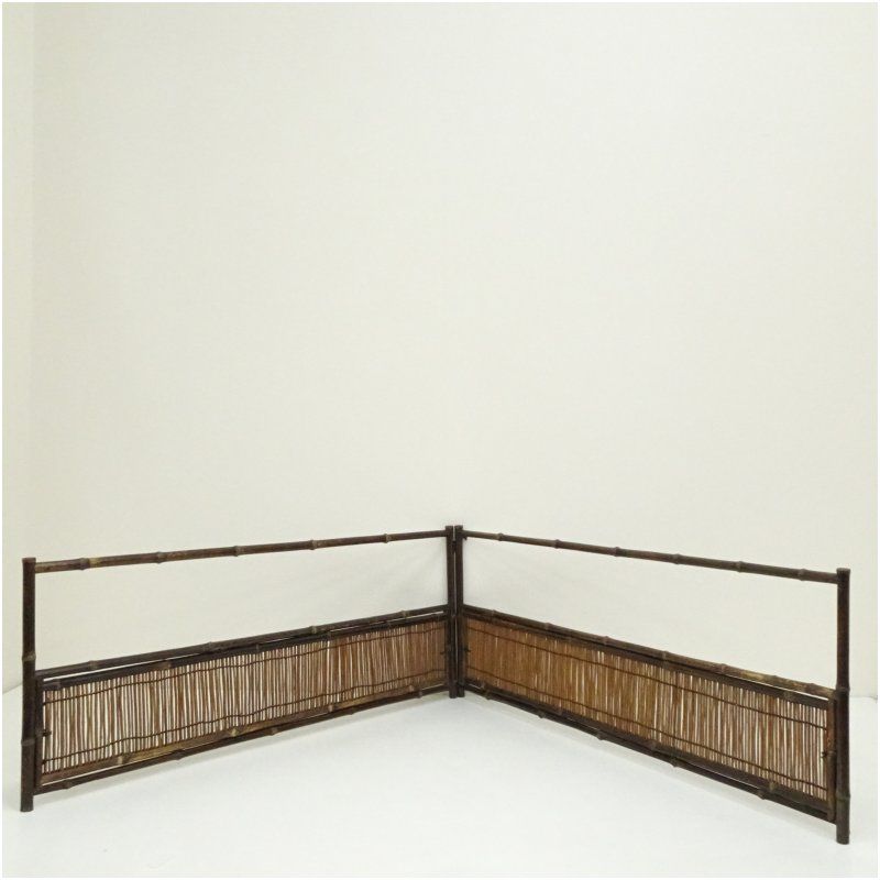 芦風炉先屏風 茶道具 おしゃれ パーテーション ついたて 和風 間仕切り 茶道 アンティーク インテリア レトロ