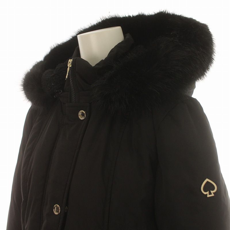 【美品】kate spade ロングダウンコート ブラック ファー S 美品】kate spade ロングダウンコート ブラック ファー S 2025年最新