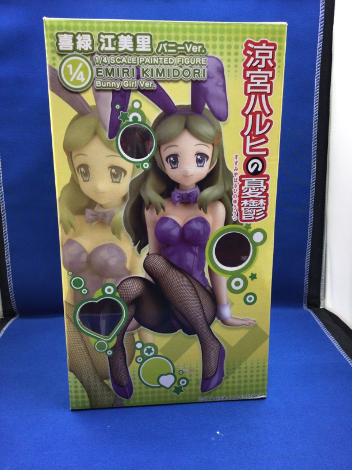 涼宮ハルヒの憂鬱 喜緑江美里 バニーVer. 1/4 完成品フィギュア *449