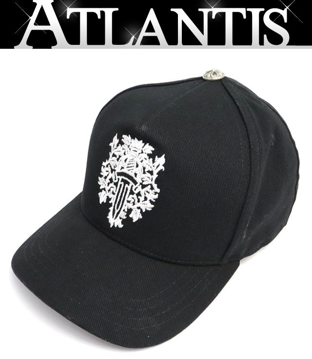クロムハーツ ヴァインダガー刺繍 トラッカーキャップ 帽子 メンズ CHROME HEARTS 銀座店 クロムハーツ ヴァインダガー刺繍
