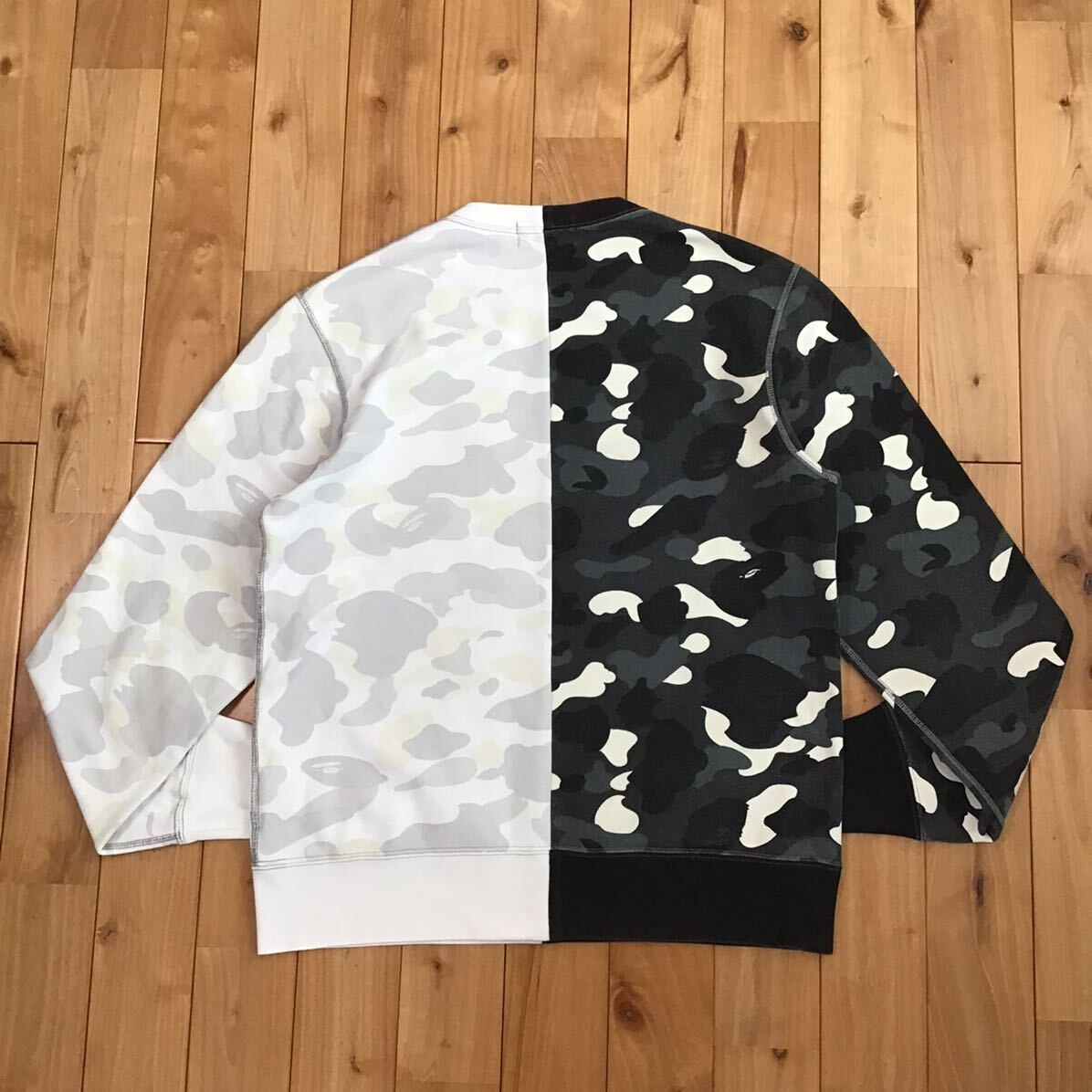 A Bathing Ape カモフラージュ シャークスウェット L A Bathing Ape 