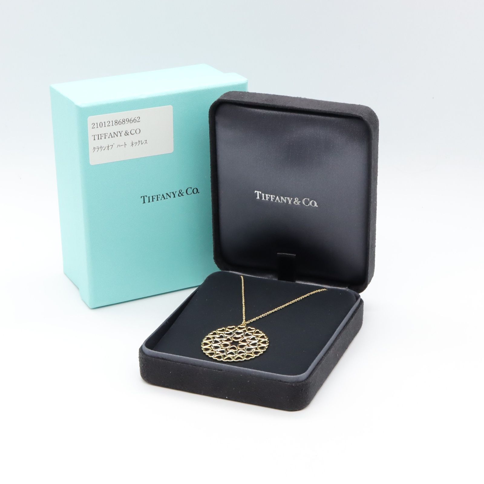 ティファニー TIFFANY＆CO ネックレス クラウンオブハート ネックレス  