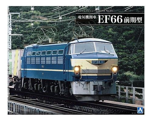 トレインミュージアムOJ No.5 1 45 電気機関車 EF66 前期型