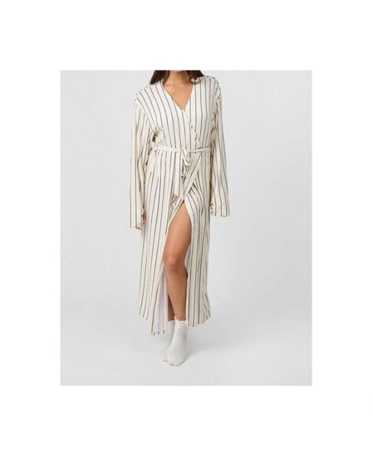 ウィ ウォー ワット レディース ナイトウェア アンダーウェア Women s Modal Jersey Robe Antiq wht black