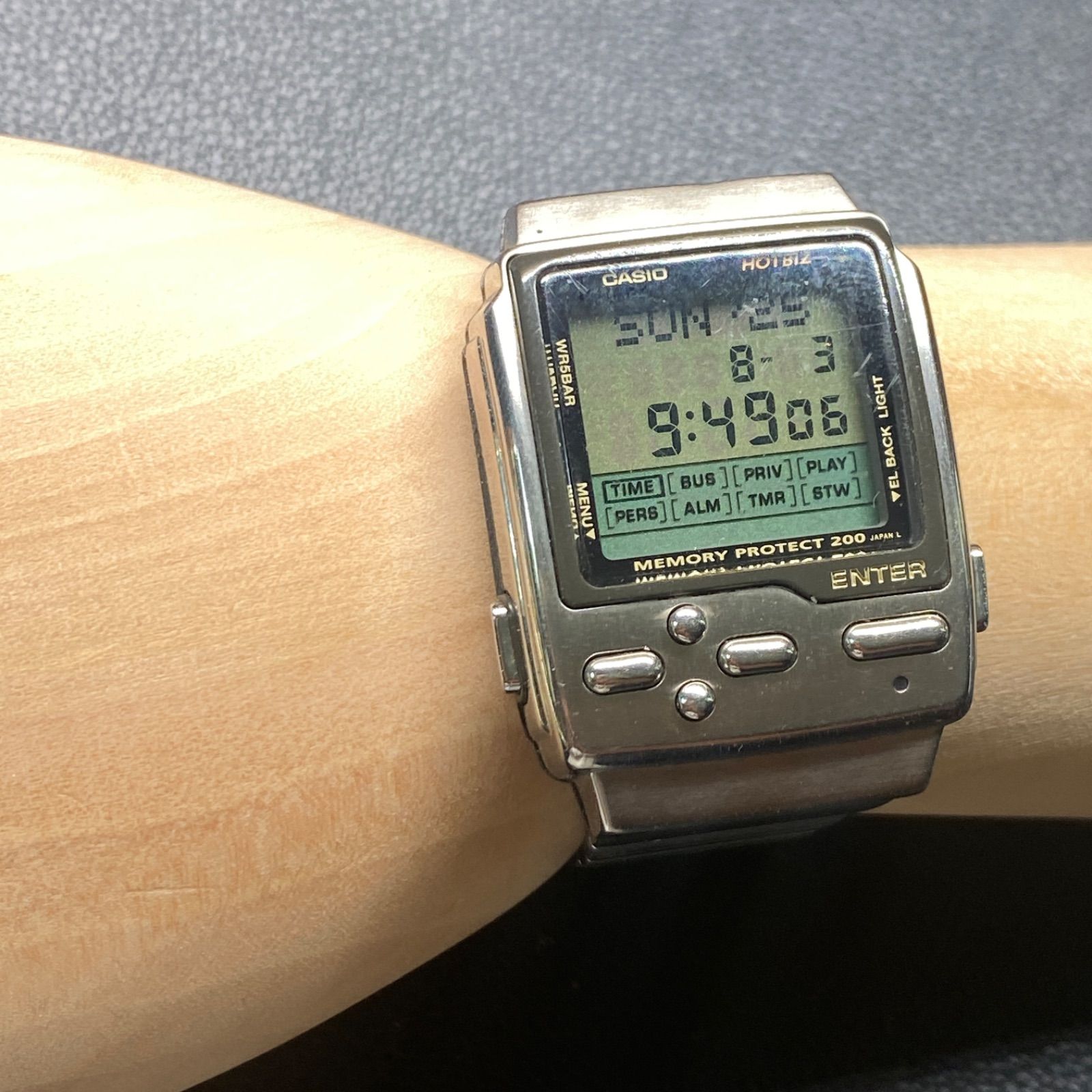 カシオ HOTBIZ CASIO DB-2000 データバンク ホットビズ メンズ