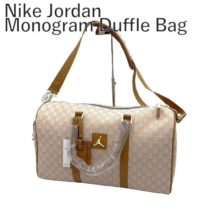 JORDAN Boston bag 23】ジョーダンボストンバックベージュ JORDAN JAM