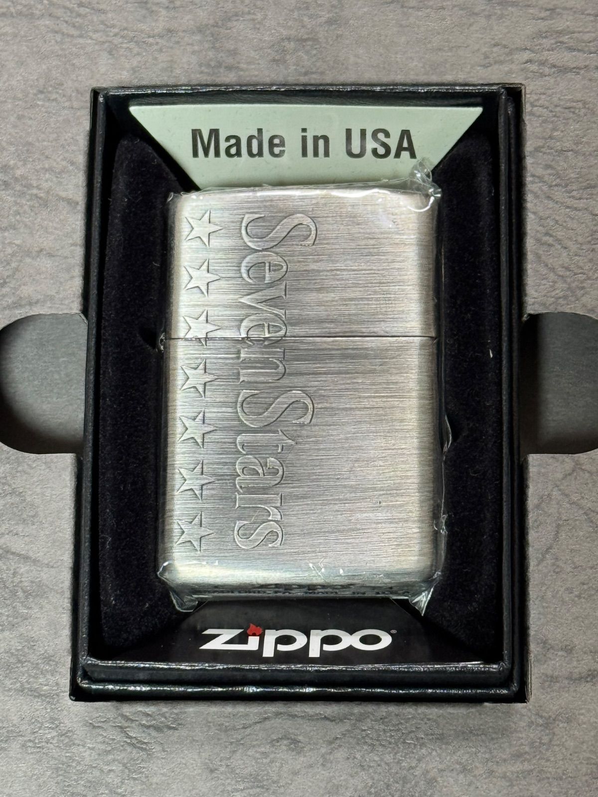 br>Zippo/ジッポー <br>Seven Star セブンスター 2023年製<br>500個 