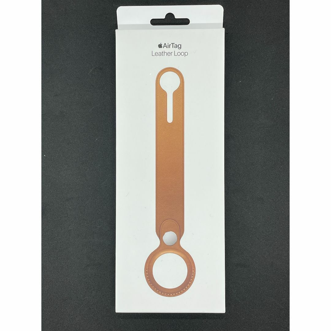 在庫処分価格】Apple純正：新品 AirTagレザーループ - メルカリ