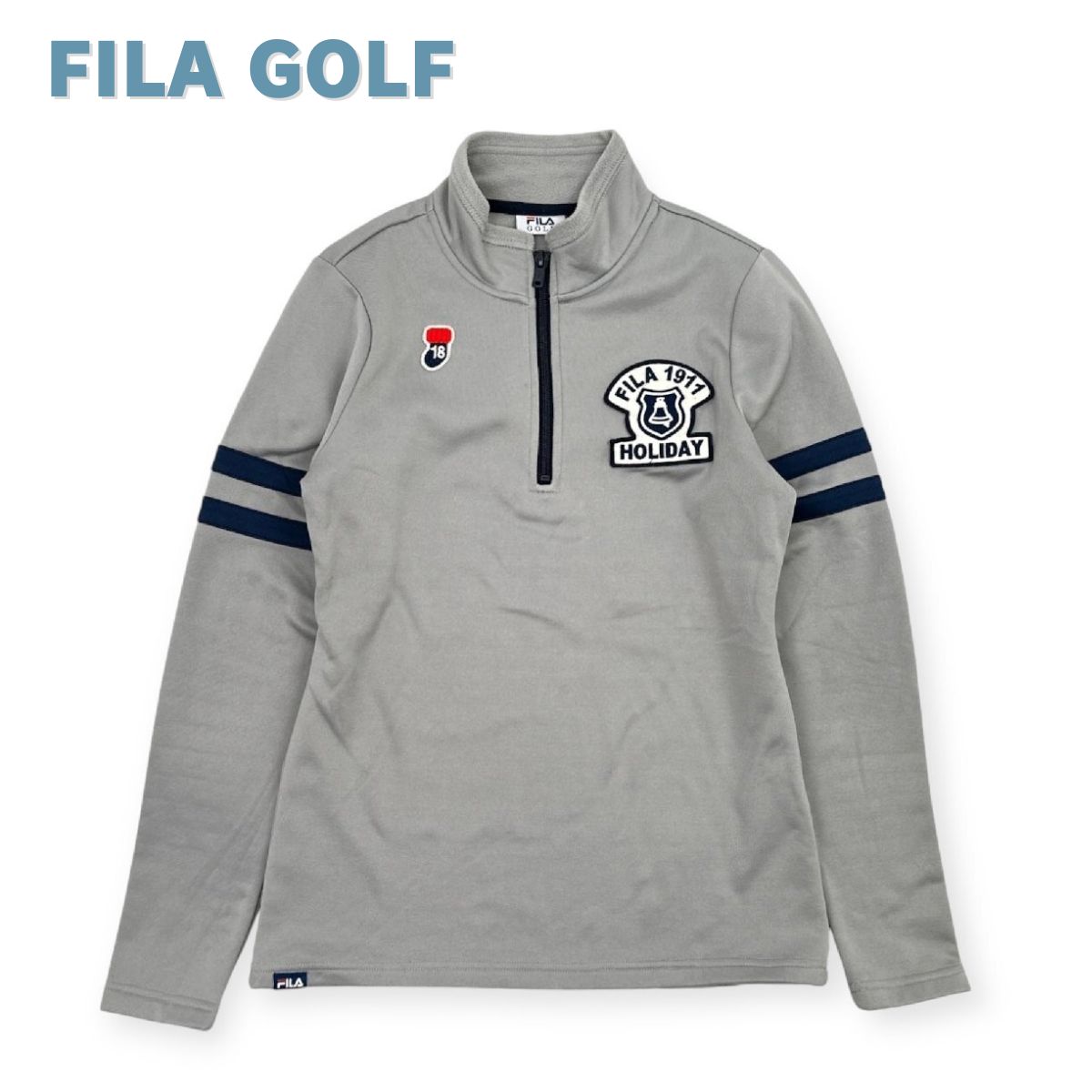GOLF】レディス FILA GOLF フィラ ゴルフ 裏起毛 長袖 ハーフ