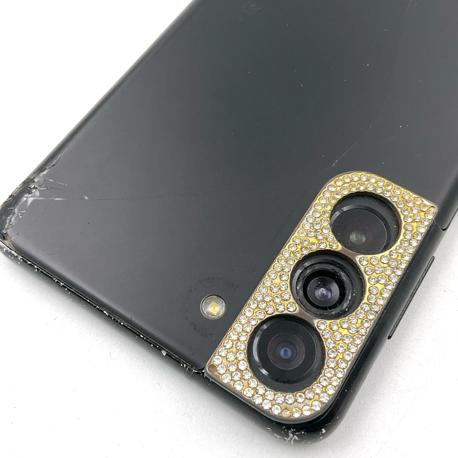 SAMSUNG Galaxy S21+ 5G 256GB ファントムブラック au SCG10 白