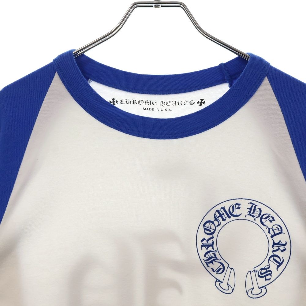 CHROME HEARTS ラグランスリーブTシャツ 中古・古着通販】CHROME HEARTS (クロムハーツ) ラグランTシャツ